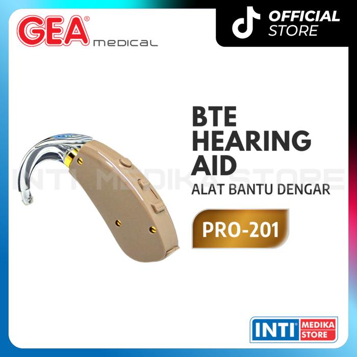 Gambar GEA - Hearing Aid PRO 201 BTE (Behind The Ear) | Alat Bantu Dengar dari INTI MEDIKA STORE Kota Bandung Tokopedia
