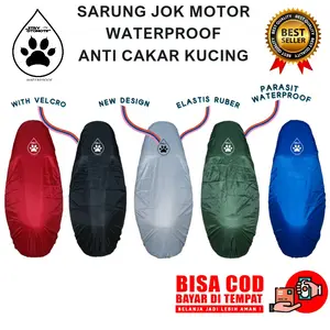 Pelindung Jok Motor Anti Air dan Anti Cakar kucing Karet Motorcycle