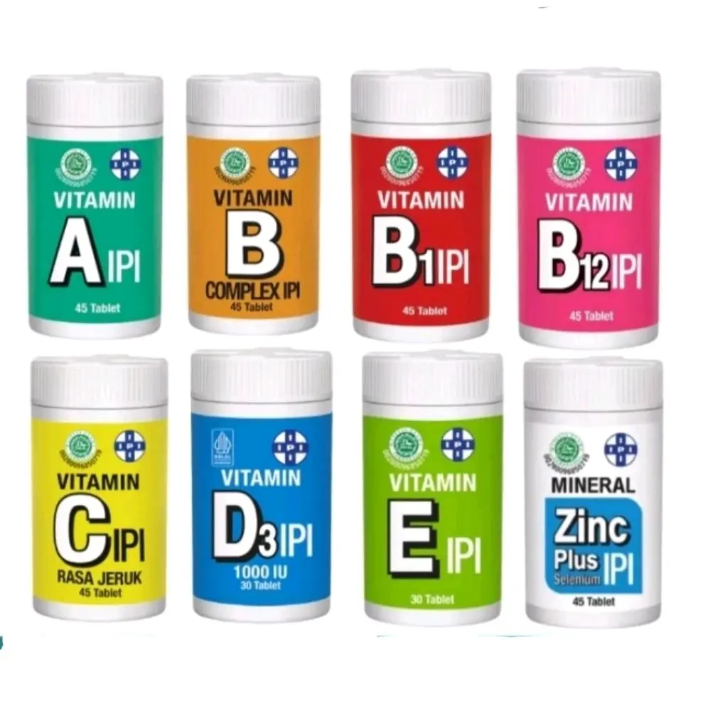 Vitamin Ipi All Varian - Untuk Memelihara Kesehatan & Memenuhi Kebutuhan Vitamin
