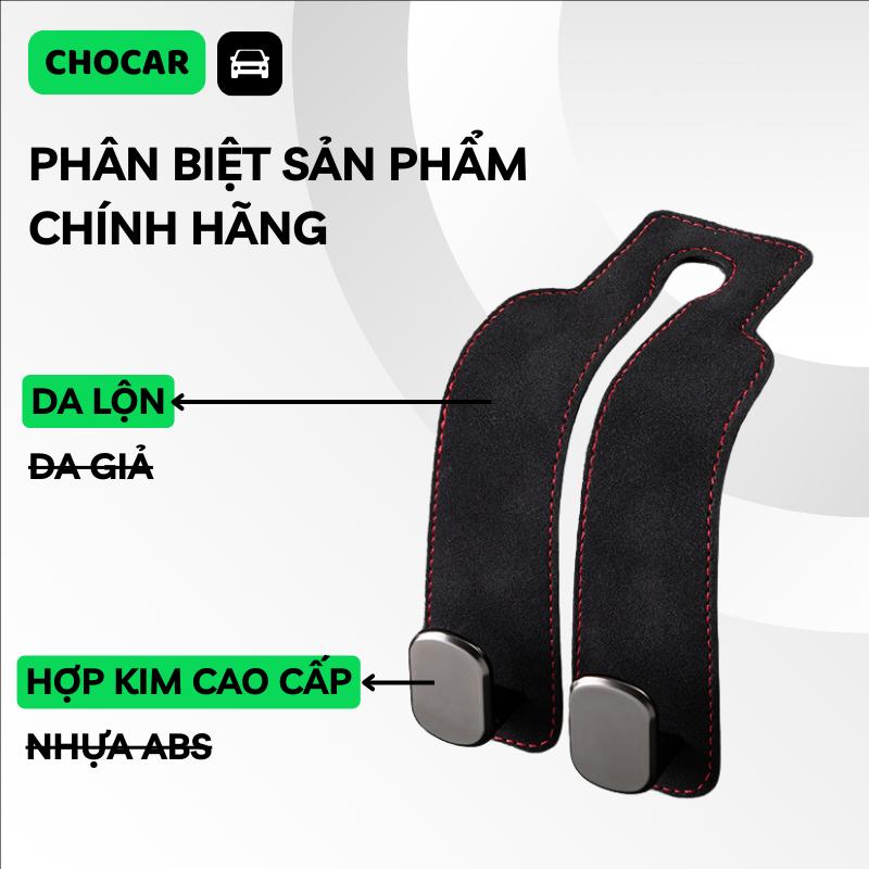 Móc Treo Đồ Ô Tô Da Lộn; Móc Treo Đồ Sau Ghế Xe Ô Tô; Phụ Tùng Nội Thất Xe Hơi