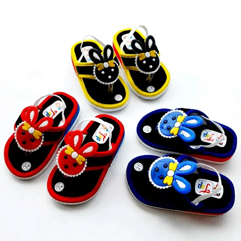 Sandal Jepit Baby Bunyi Encit Model Kelinci/Rabit Bayi Empuk 5