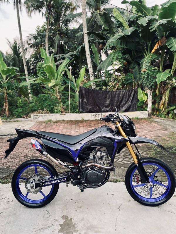 Product Introduction of Knalpot KLX 150 • CRF 150 • D Tracker 150 • Wr 155 Type Glory Series Kolong Atas inlet 50mm 7