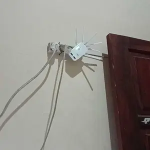 Wifi Extender / Penguat Sinyal Wifi Dual-band Gigabit 5g 1200M Baru Penguat Pintar Jaringan Nirkabel Penembus Dinding Rumah