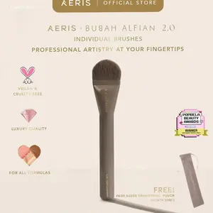 Aeris Beauté x Bubah Alfian 2.0 - Single Brush | Brush Make Up Kuas Rias Lembut Premium Berkualitas Profesional MUA | best seller