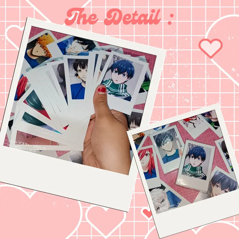 Polaroid Love Anime (Hiasan atau Pajangan Kamar) Koleksi Foto Polaroid Anime 5