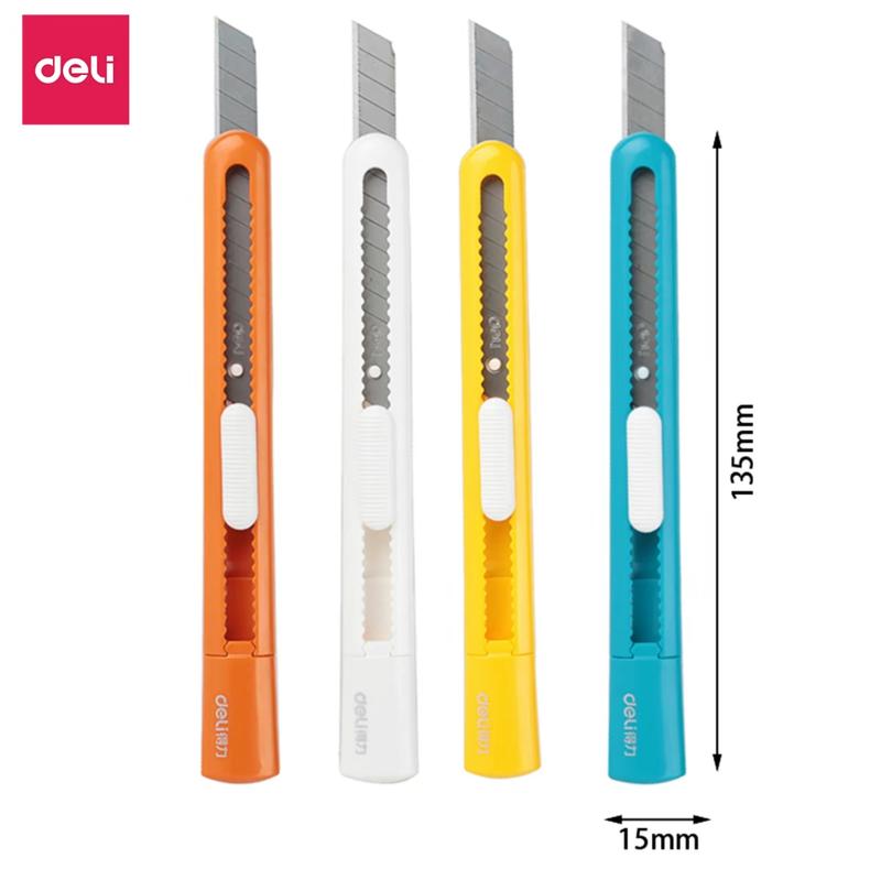 Dao Cắt Giấy Deli 2025 Mini – Thiết Kế Nhỏ Gọn, Sắc Bén – An Toàn Cho Học Sinh,…