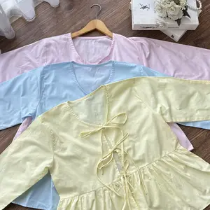 Haura blouse | blouse wanita | blouse katun poplin |