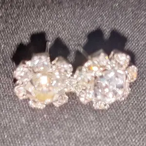 💍SAM💍 FA57 Anting Wanita DIAMOND Gaya Korean Women Stud Earrings Aksesoris Murah Gelang Amber