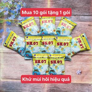 [COMBO 10 GÓI TẶNG 1 GÓI] Men Xử Lý Bể Phốt SH07 - Khử Mùi Hôi - Phòng Tắc Nghẽn Hầm Cầu Làm Sạch