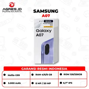 Samsung Galaxy A07 4G Ram 8GB Rom 256GB Mediatek Hellio G99 Garansi Resmi
