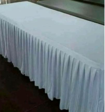 Cover Meja Ukuran 300 x 80 x 75 cm (P x L x T) - Taplak Meja 8