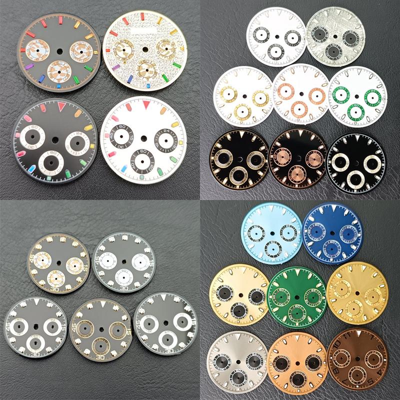 29mm diameter mechanical watch sterile dial suitable for VK-63 movement C3…