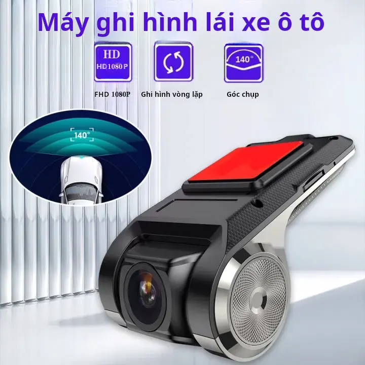 Camera hành trình ADAS Android 1080P Camera hành trình DVR trên ô tô USB DVR Ghi vòng lặp Phiên bản ban đêm Máy ghi video cho ô tô