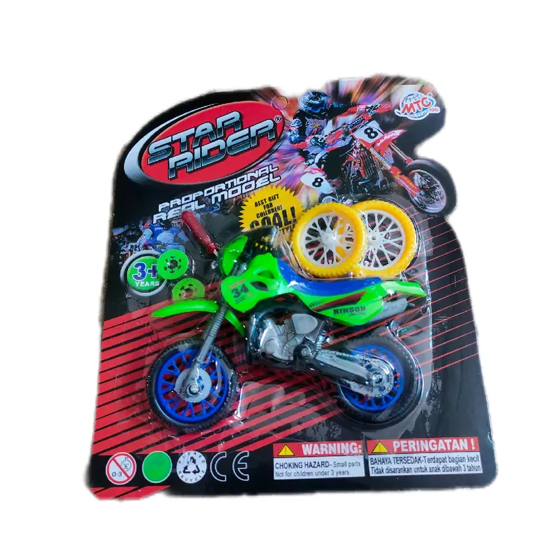 miniatur motor trail ( 1pcs )  MAINAN ANAK MOTOR TRAIL MINI / TOY MOTO CROSS MC 323 0