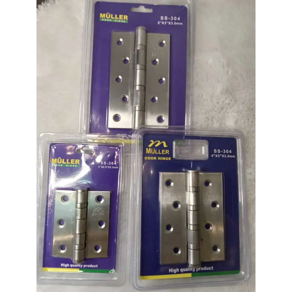 engsel muller engsel pintu jendela tebal 3inch 4inch 5inch stainless steel 304