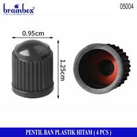 Gambar Tyre Wheel Valve Cap Tutup Penutup Pentil Ban Mobil Motor Sepeda Plastik Hitam dari Brainbox Car and Home Kota Batam 3 Tokopedia