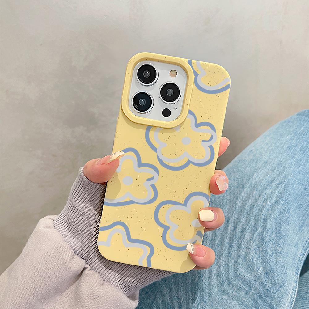 UCASE Case iPhone 11 13 12 14 15 16 17 Pro MAX 7 8 6 6S Plus XR XS MAX 7Plus 8Plus SE Case iPhone Casing Silikon Wheat Phone Case
