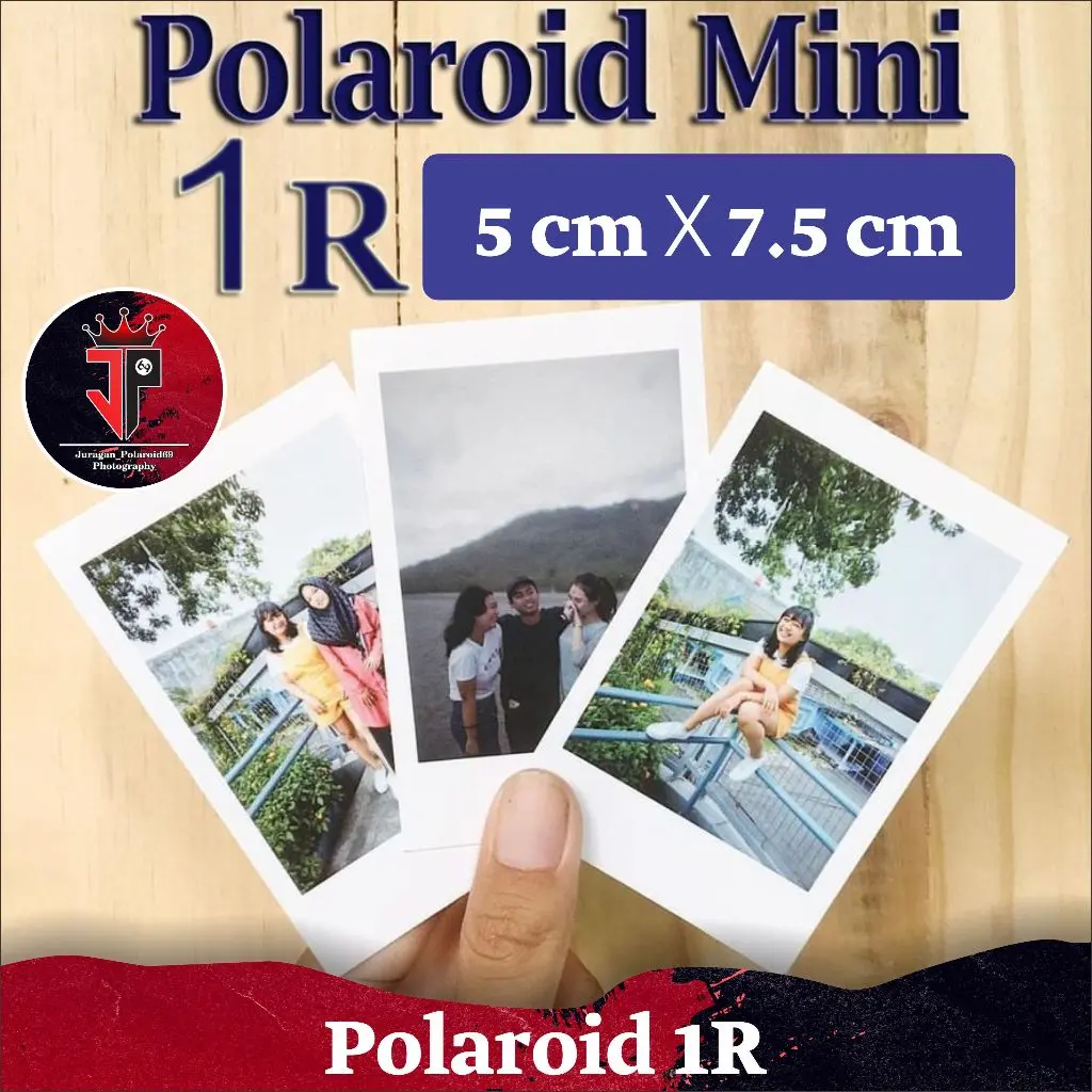 FOTO POLAROID MINI 1R (KUALITAS PREMIUM) TAHAN AIR