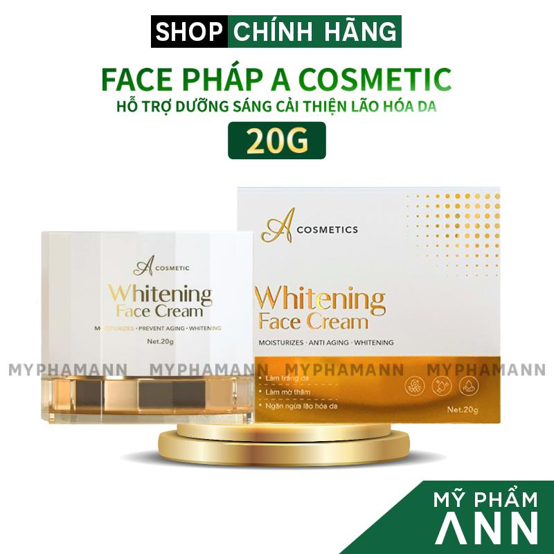 Kem Face Pháp Whitening Face Creams A Cosmetics Mỹ Phẩm Phương Anh - Kem Face Chữ A Phiên Bản Mới