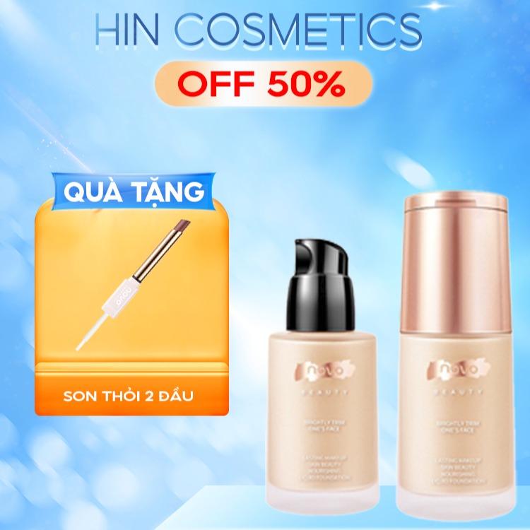 NOVO Kem nền và che khuyết điểm 2 trong 1. Kiểm soát dầu che phủ hoàn hảo Trang Điểm Mỹ Phẩm
