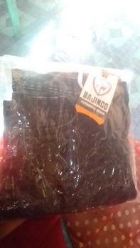 Product Review of Celana Pendek Jeans Sobek Pria Dewasa Elegan Terbaru  Distro Denim Nyaman Fit Tebal Cowok Tali Panjang Ripped Slim Hitam from R**a 0
