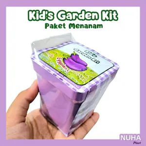 Kids Gardening Kit Paket Menanam mainan edukasi montessori grow kit berkebun sayur buah planting souvenir acara hampers oleh oleh Toys Anak
