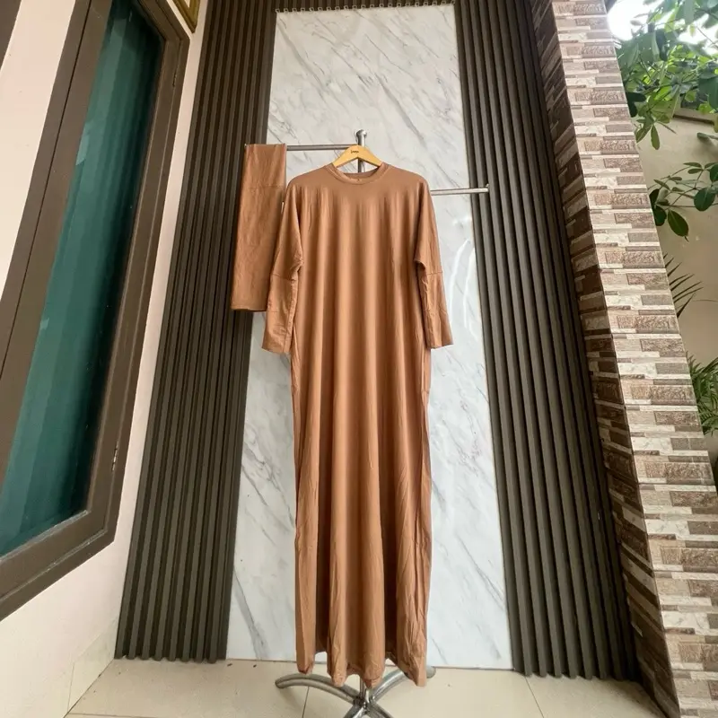 Kaftan Kaos Premium Sethijab Pashmina Mleyot 3