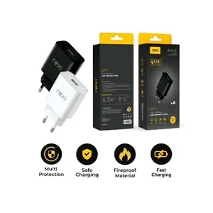 REXI CC20 Pengisi Daya Cepat dengan Kabel Aman Bahan Tahan Api dan Proteksi Multi untuk Pengisian Aman dan Cepat
