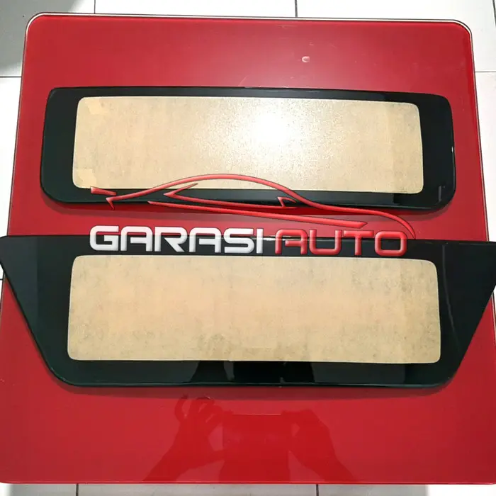 New Cover Plat Nomor Mobil Mika Acrylic Custom Cembung Non Lampu Termurah