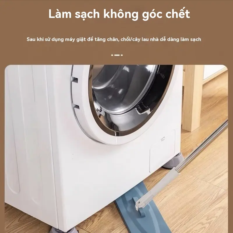 Miếng Đệm Chân Máy Giặt, Chống Sốc Và Chống Trượt, Dày Và Nâng Cao, Để Ổn Định Máy Giặt, 4 Miếng, Đồ Dùng Gia Đình Bắt buộc 1