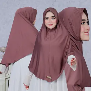 SAHAL - Jilbab bergo jumbo XL Ped tebal panjang syari muslim hijab pet jumbo jersey premium casual ori hijab sahal Nyaman Simple Kerudung Instan Khimar Variasi