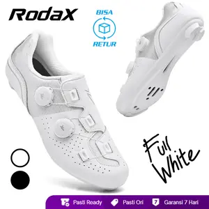 RodaX Vertex II Multi-Cleat Cycling Shoes Nylon Outsole Sepatu KEO Sepatu RPM Sepatu SPD-SL Sepatu Roadbike Cleat Sepatu MTB Cleat Multi Sepatu Tapal Sepeda Sepatu Gowes Clip Magnet Sepeda Tapal Sepatu Gowes Original Sepatu Fixie Sepatu Gravel Sepatu Clip