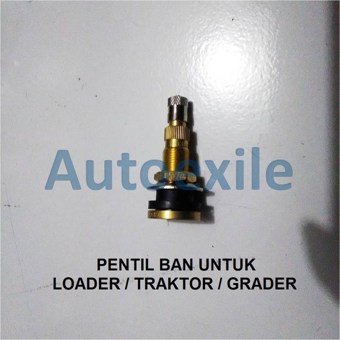 Gambar Pentil Ban Tubeless TR-CH3 TRCH3 TR618A Untuk Loader Traktor Grader Ban Ukuran 1300-24 1400-24 1600-25 Model Pendek - Kuningan dari Autoexile Kota Medan 2 Tokopedia