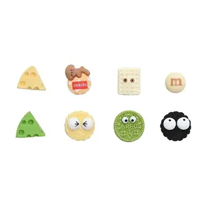 Aksesoris Pin Sandal Satu set Monster Hijau Cookie Hiasan Lubang Sendal