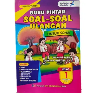 Buku Pintar Soal-Soal Ulangan SD/MI Kelas 1 - 6 Kurikulum Merdeka  B55 Siswa