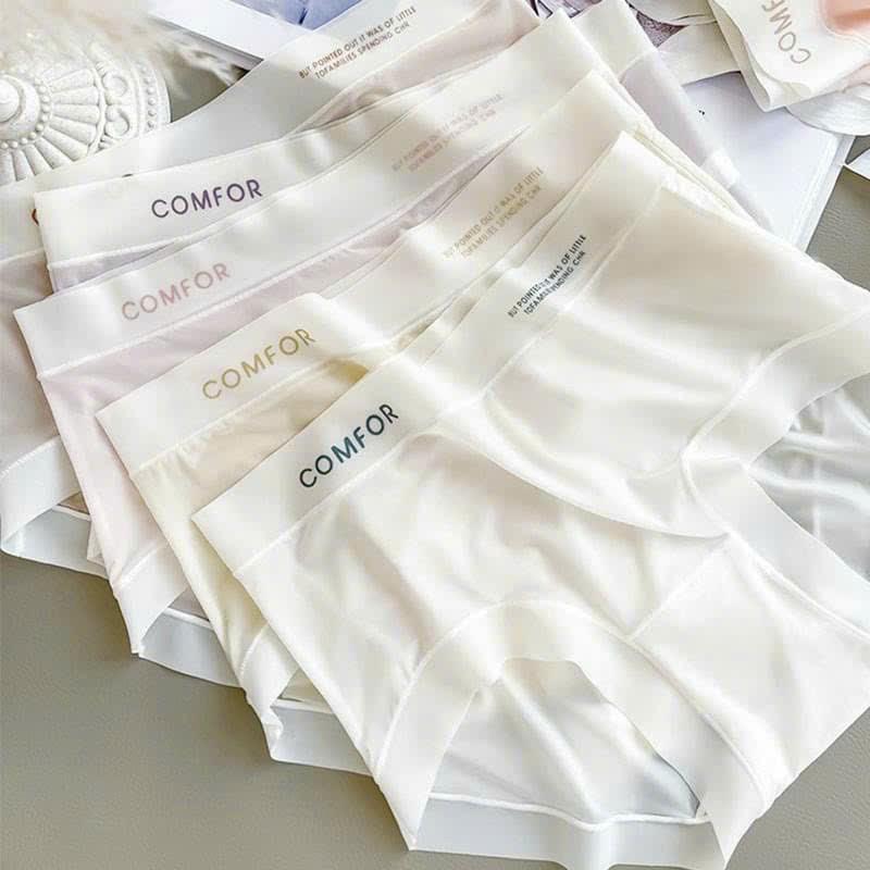 Set 10 Quần Lót Nữ 0190 Đúc Su Lụa Băng Tàng Hình - Thủy Bikini Women