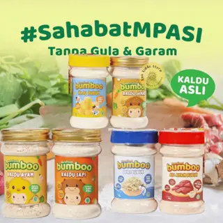 BUMBOO KALDU MPASI NON MSG PENGAWET | KALDU MPASI BAYI DAN ANAK | BB BOOSTER ANAK | BUMBOO KALDU AYAM | BUMBOO KALDU SAPI 0