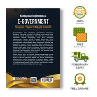 Gambar Konsep dan Implementasi E-Government: Perwujudan Pelayanan Publik yang Demokratis - Dr. Sutrisman Basir, S.Sos., M.I.Kom., Dr. Syamsiar, S.Sos., M.Si. dari bintangsemestabook Kab. Sleman 2 Tokopedia