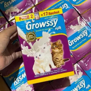 Growssy Susu Bayi Kucing 20Gram (1 Box) (Isi 12)
