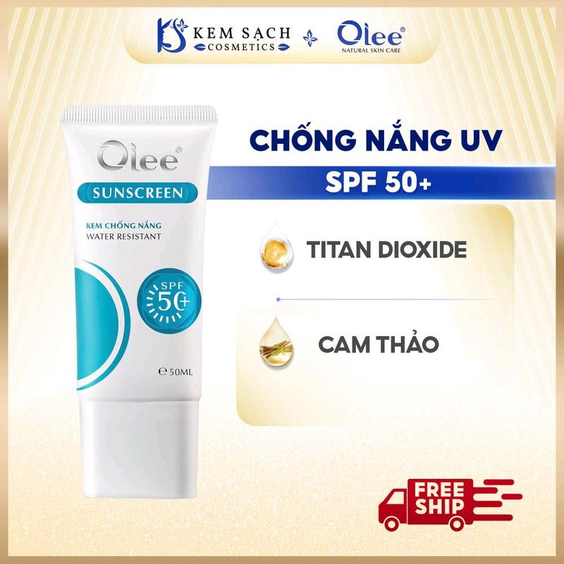  1 kem chống nắng UV  Olee SPF  50+ không nâng tone kemchong nangany 