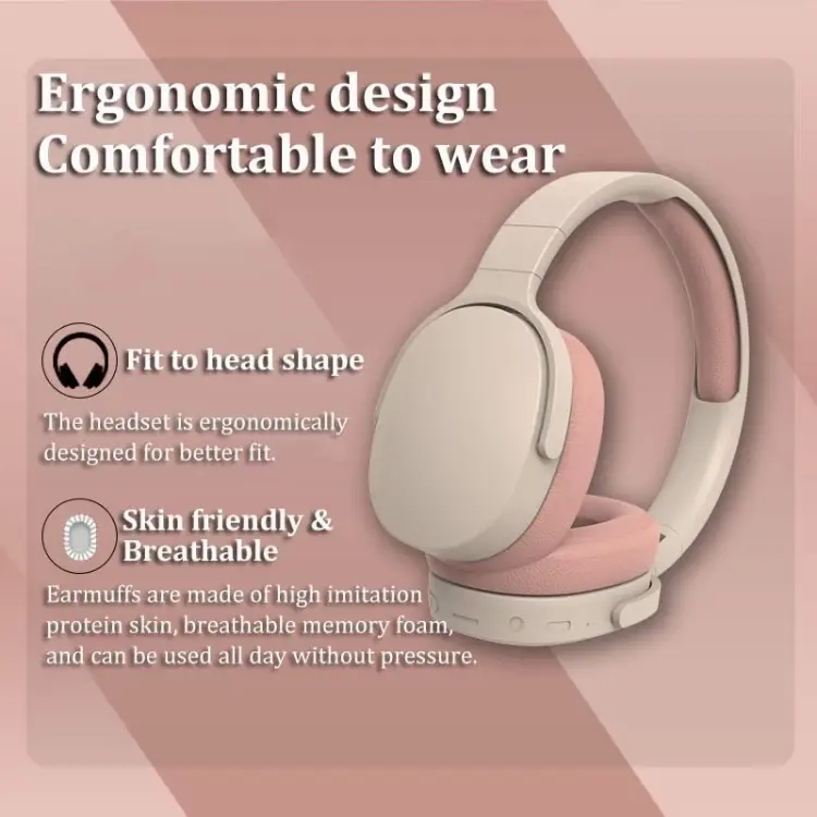Tai Nghe Không Dây, P2961, Chất Lượng Âm Thanh Cao, Bao Gồm Tất Cả, Tai Nghe Bluetooth Chất Lượng Âm Thanh Tuyệt Vời, Thích Hợp Làm Đồng Hồ Nhịp Tim 1