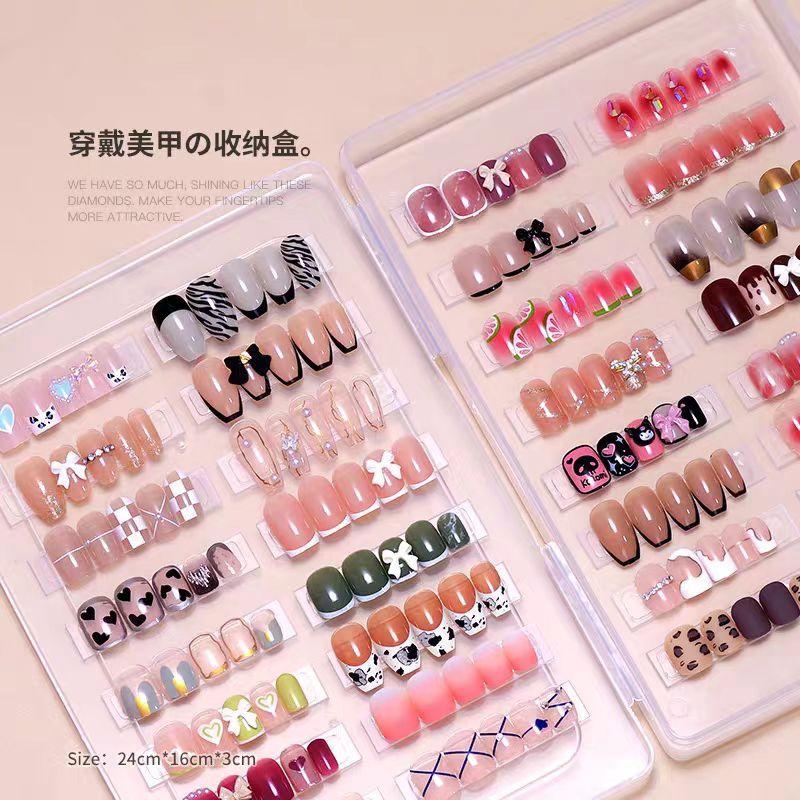 Product Introduction of Nails Storage box Press on nails [box01] IF you buy more ,surprise more! Organiser 1