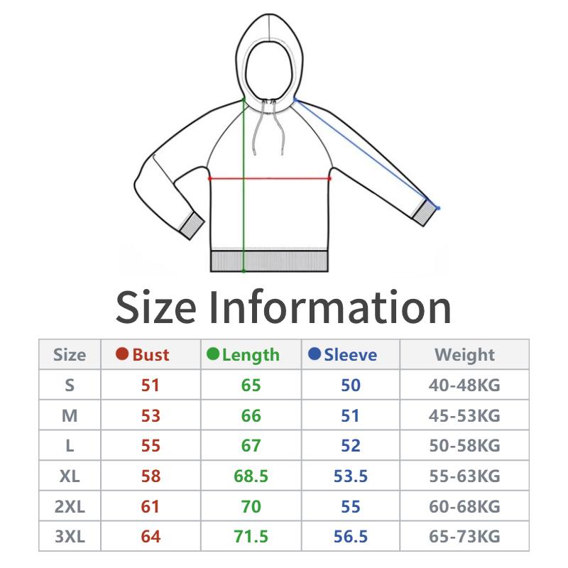 Product Introduction of Gothic Hoodie For Men And Women Long Sleeve Casual Sports Coat Top Autumn Street Wear Coats  Jackets Boys' Clothes 0