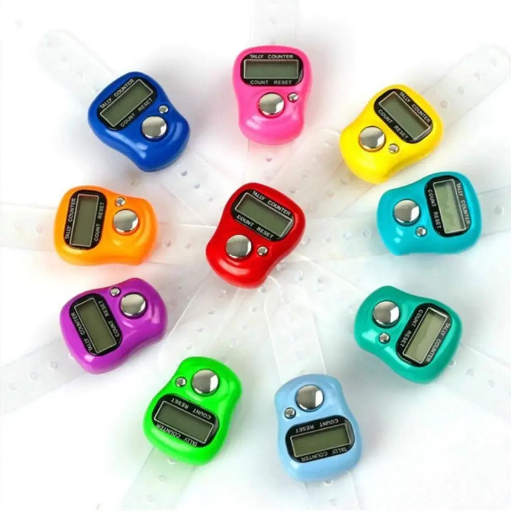 Tasbih Ibadah Digital Tally Finger Counter 5 Digit