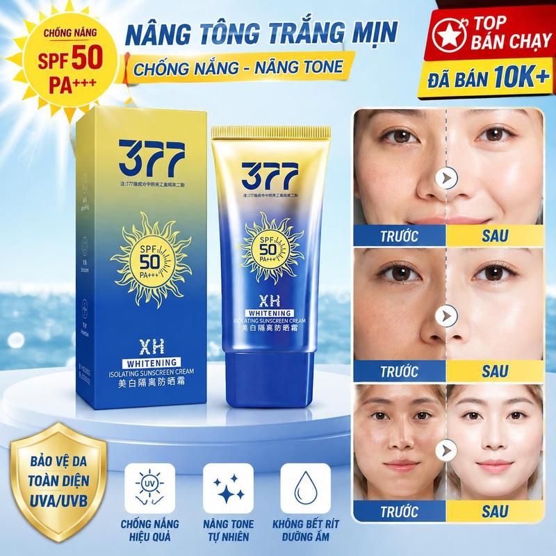 Không chỉ chống nắng mà còn dưỡng da” — kem chống nắng nấm trắng, để ánh nắng cũng trở nên dịu dàng