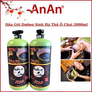  Dầu Gội Dưỡng Sinh Hà Thủ Ô Cặp 4000ml | Dầu Gội Ngăn Ngừa Dụng Tóc Siêu Mượt | Dùng Cho Cá Nhân Salon Spa 
