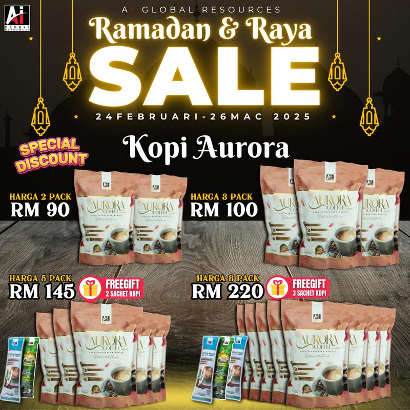 Kopi Aurora Ai Global Coffee - Untuk Wanita Sahaja 2