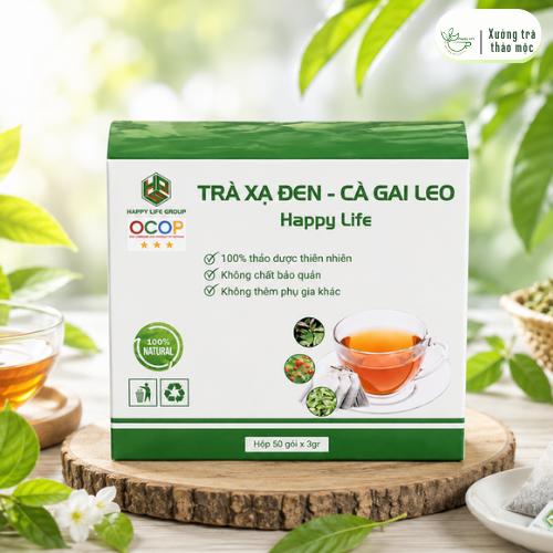 Trà Xạ Đen Cà Gai Leo HappyLife - sản phẩm OCOP 3 SAO