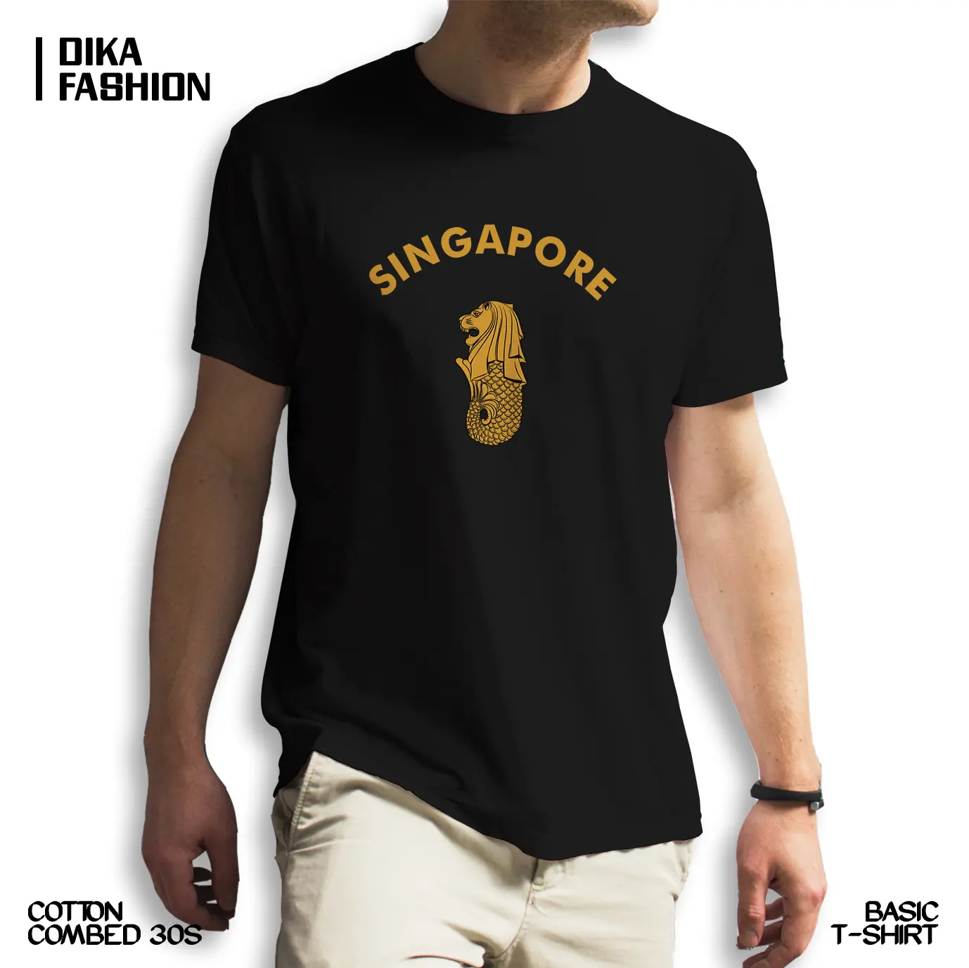 PROMO KAOS MERLION SINGAPORE VIRAL KAOS MURAH KAOS KEREN