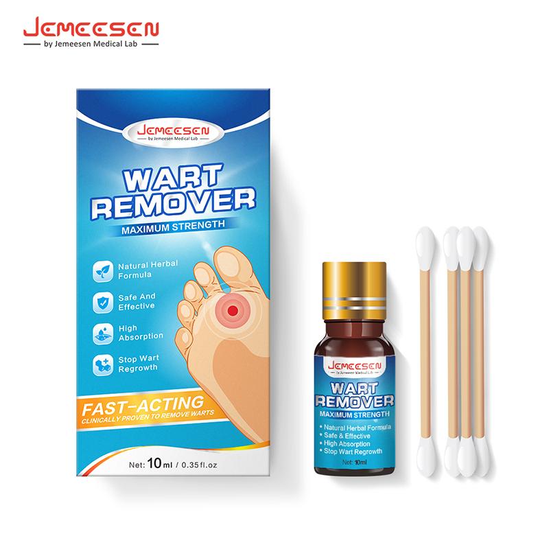 Product Introduction of Jemeesen Natural Herbal Skincare Wart Acne Remover Remove Warts Heal Skin Gentle & Effective Solution Plant Based Relief Skin Repair Skincare Acne 4